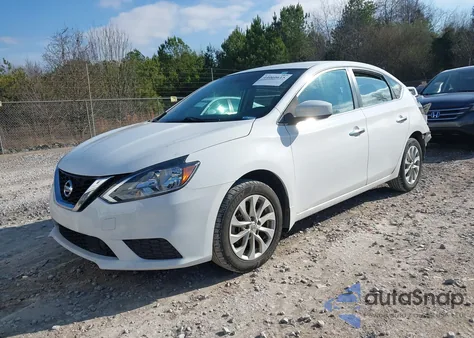 2018 Nissan Sentra Sv z USA, uszkodzony, nr VIN 3N1AB7AP0JL637836